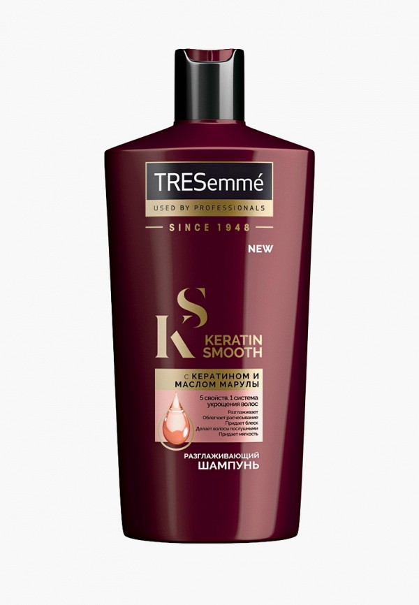 

Шампунь Tresemme, Прозрачный, Keratin Smooth, 650 мл
