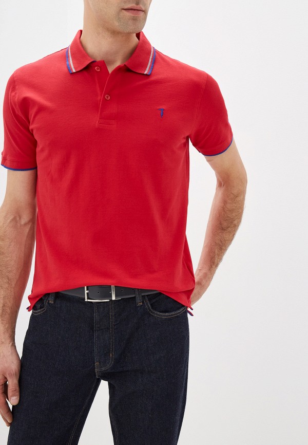 

Поло Tru Trussardi, Красный