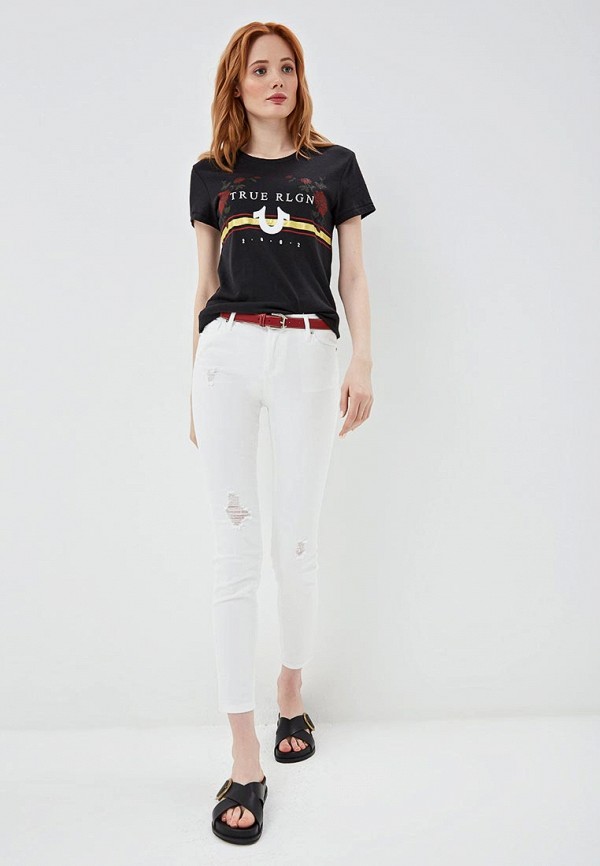 

Футболка True Religion; True Religion TR799EWEFPV6, Черный