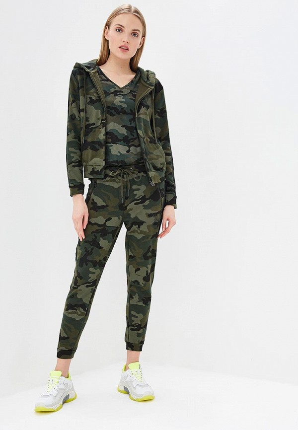 

Футболка True Religion; True Religion TR799EWEFPW9, Хаки