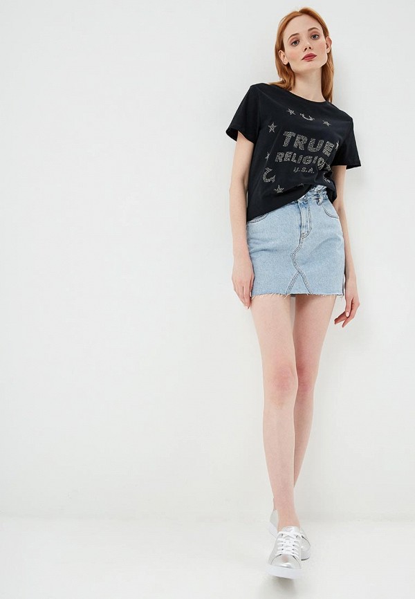 

Футболка True Religion; True Religion TR799EWEUVX1, Черный