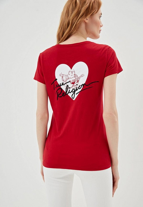 

Футболка True Religion; True Religion TR799EWEUVX3, Красный