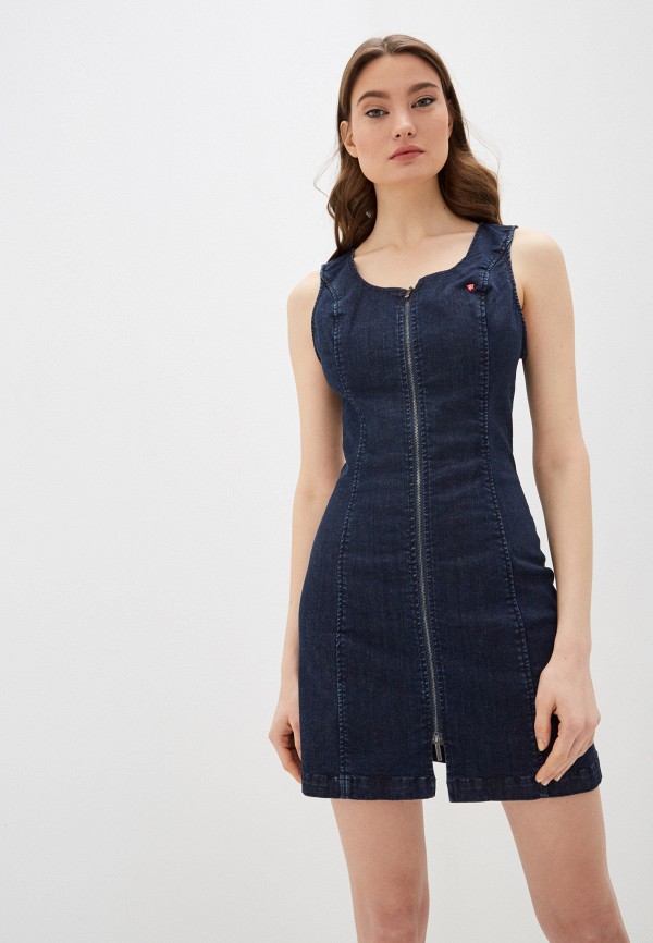 

Платье джинсовое True Religion, Синий, True Religion TR799EWFZTR8