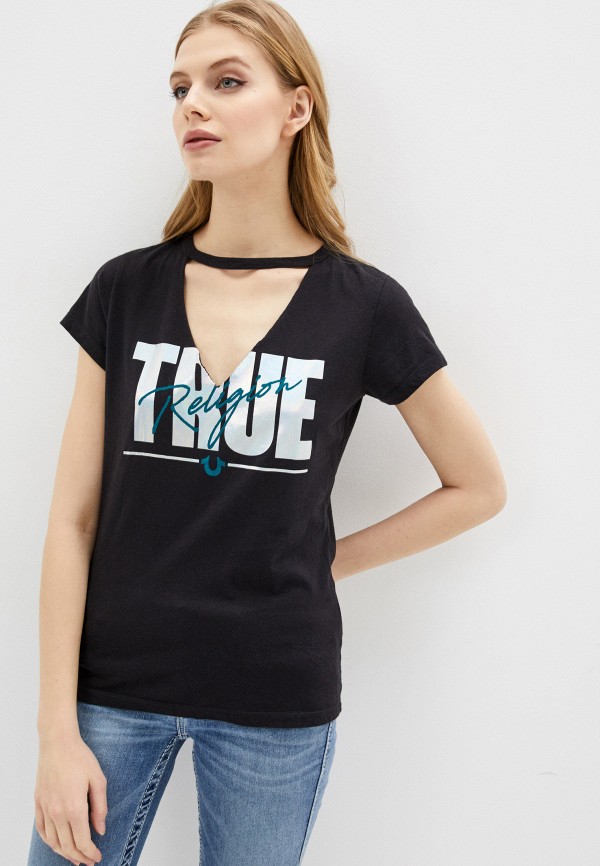 

Футболка True Religion, Черный, True Religion TR799EWFZTT2