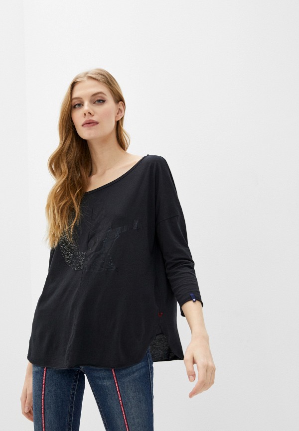 

Лонгслив True Religion, Черный, True Religion TR799EWFZTT5