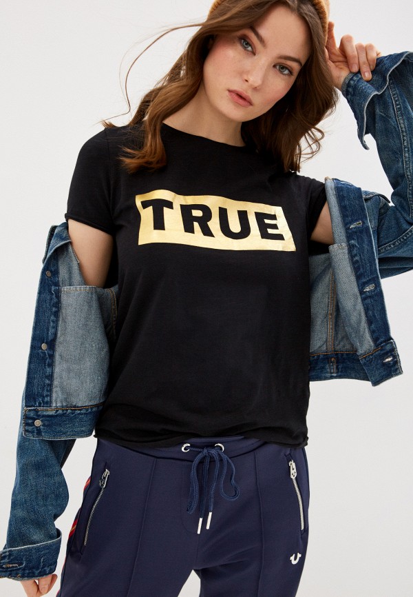 

Футболка True Religion, Черный, True Religion TR799EWGRFF1