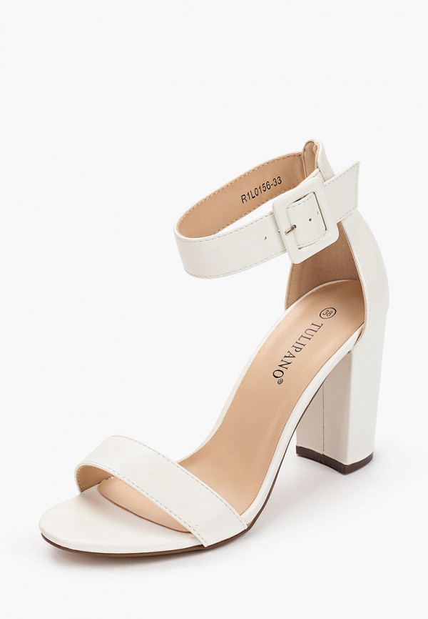 

Босоножки Tulipano, Белый, Tulipano TU005AWJDYN5