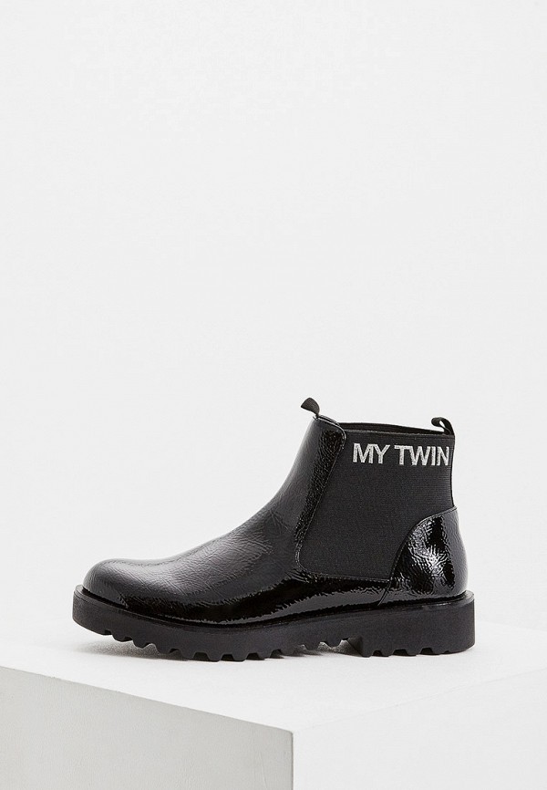 

Ботинки Twinset Milano, Черный, MY TWIN