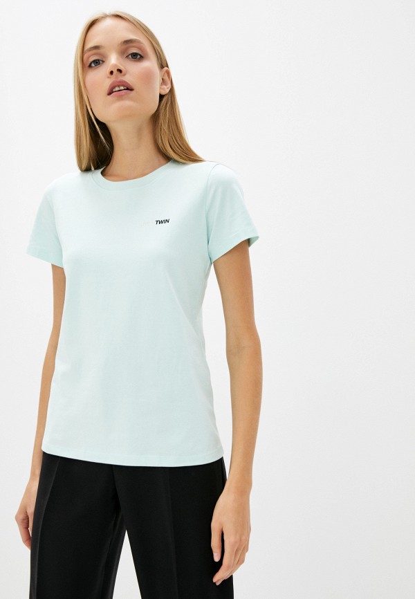 

Футболка Twinset Milano, Голубой, Twinset Milano TW008EWHJUM2