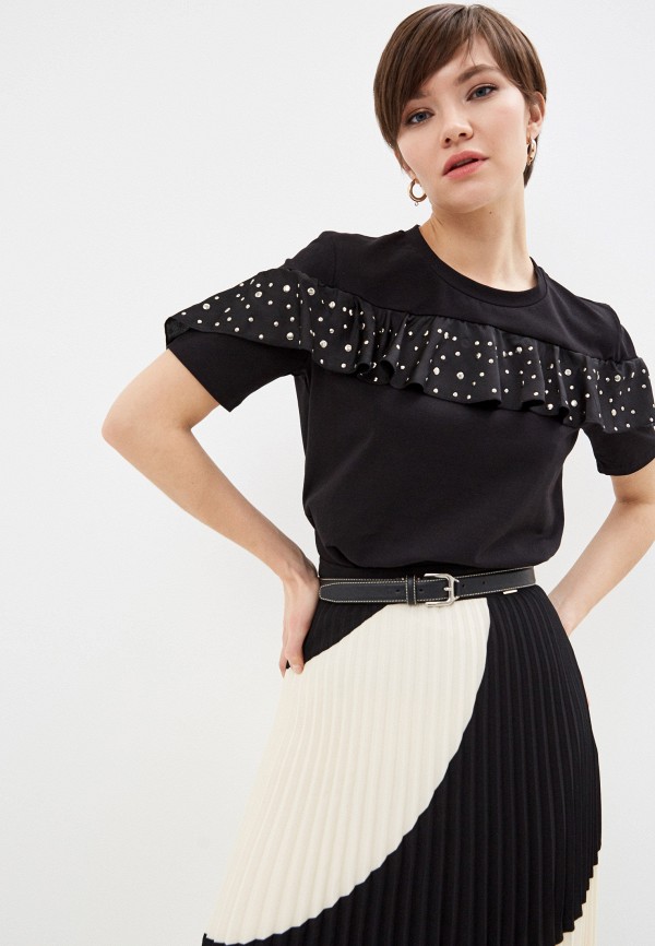 

Футболка Twinset Milano, Черный, Twinset Milano TW008EWHJUN3