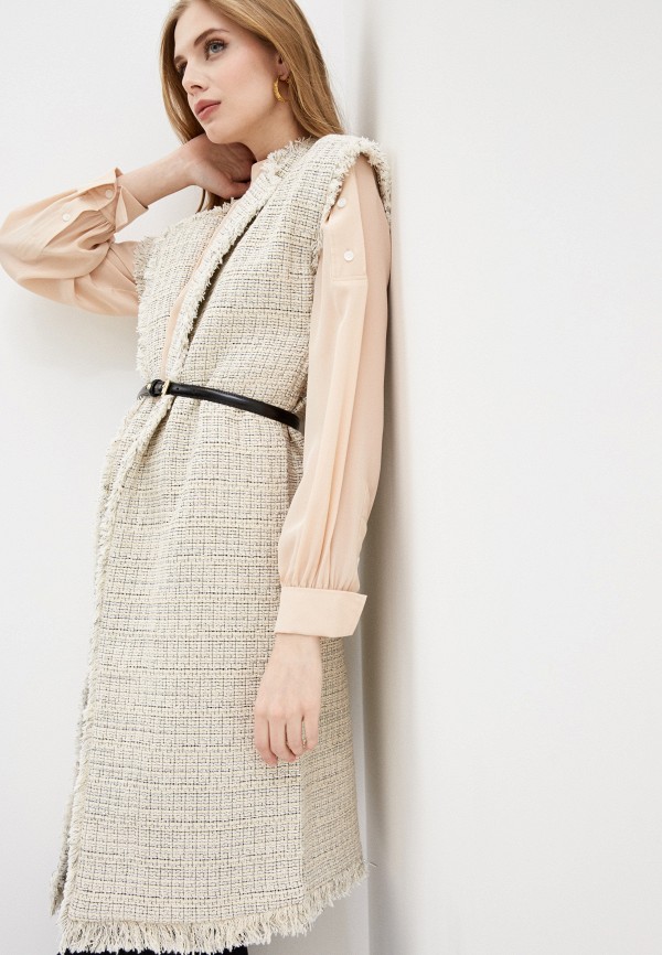 

Жилет Twinset Milano, Бежевый, Twinset Milano TW008EWHJUZ0