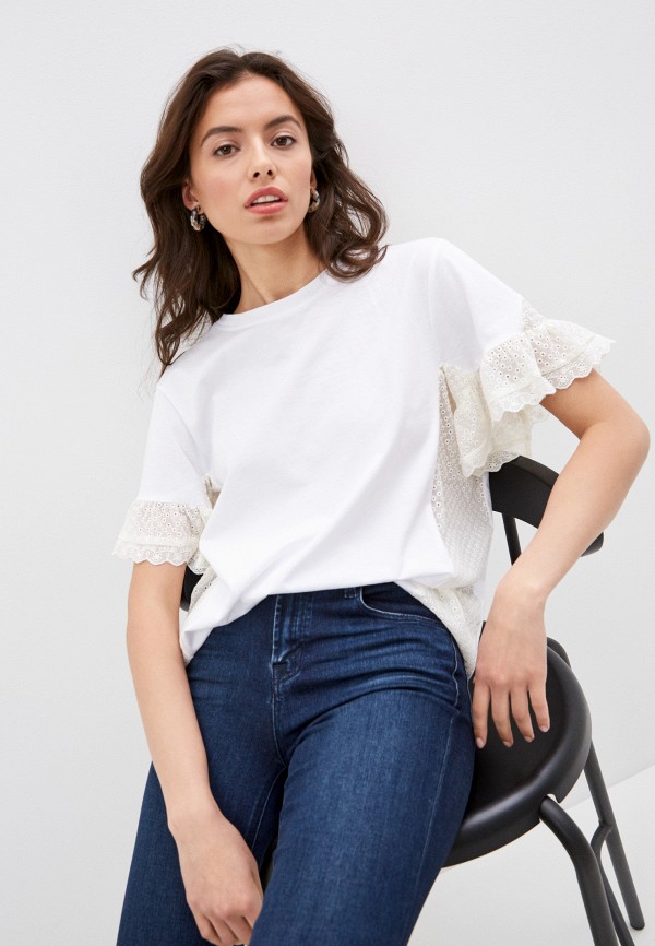 

Футболка Twinset Milano, Белый, Twinset Milano TW008EWHJVL4