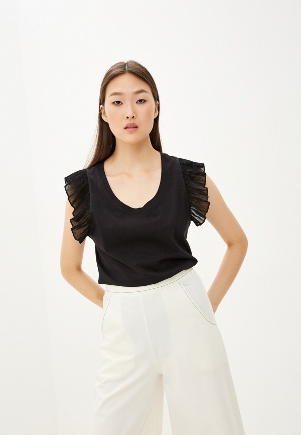 

Футболка Twinset Milano, Черный, Twinset Milano TW008EWHPPA0