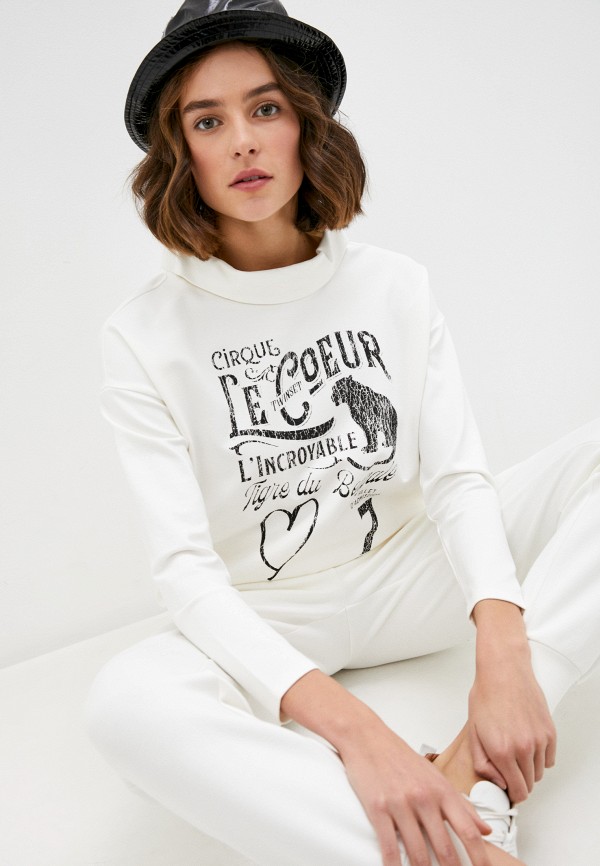 

Свитшот Twinset Milano, Белый, LE COEUR