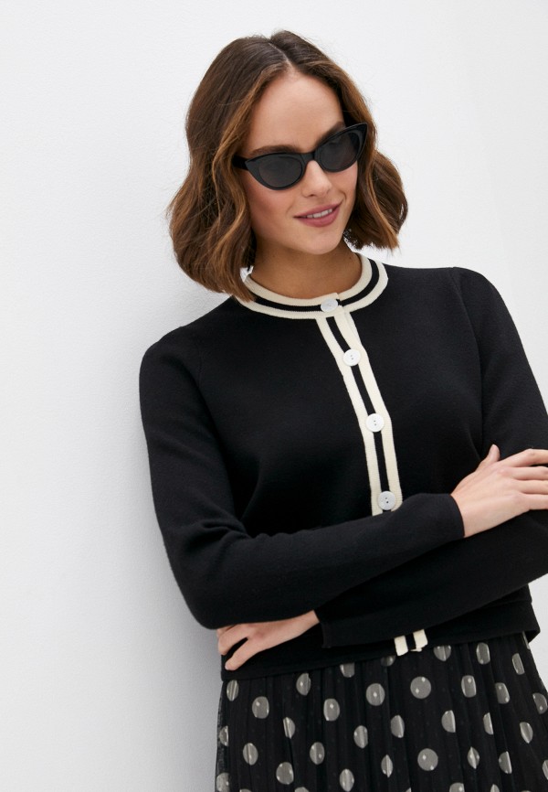 

Кардиган Twinset Milano, Черный, LE COEUR