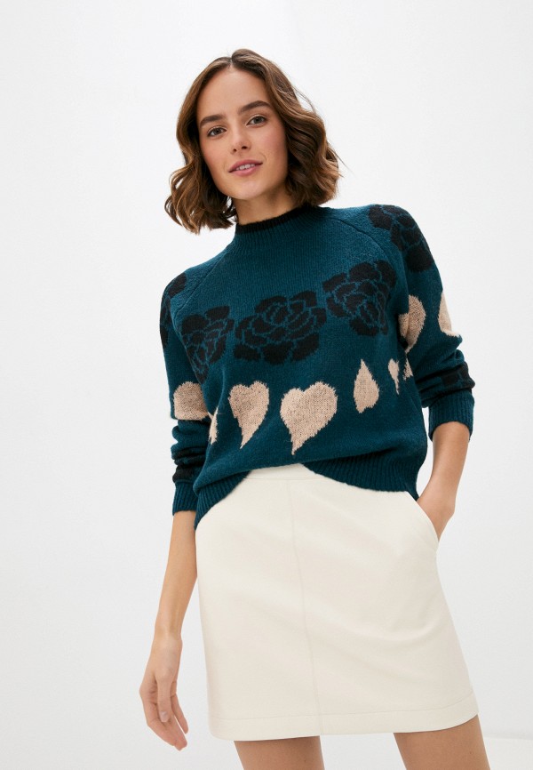 

Джемпер Twinset Milano, Бирюзовый, LE COEUR