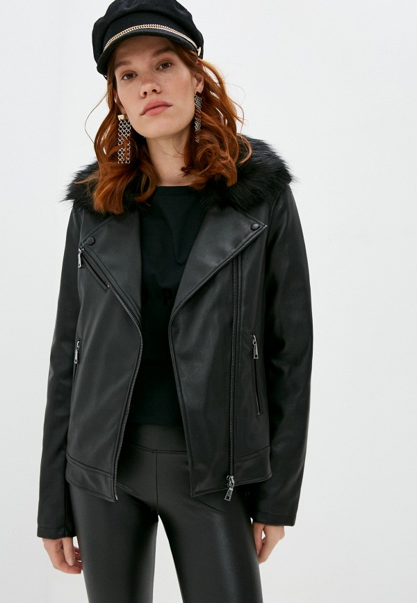 

Куртка кожаная Twinset Milano, Черный, Twinset Milano TW008EWKHLP7