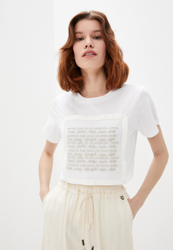 

Футболка Twinset Milano, Белый, Twinset Milano TW008EWKHLS8