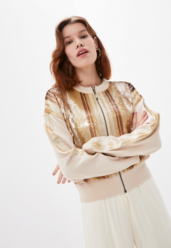 

Кардиган Twinset Milano, Бежевый, Twinset Milano TW008EWKHLV5
