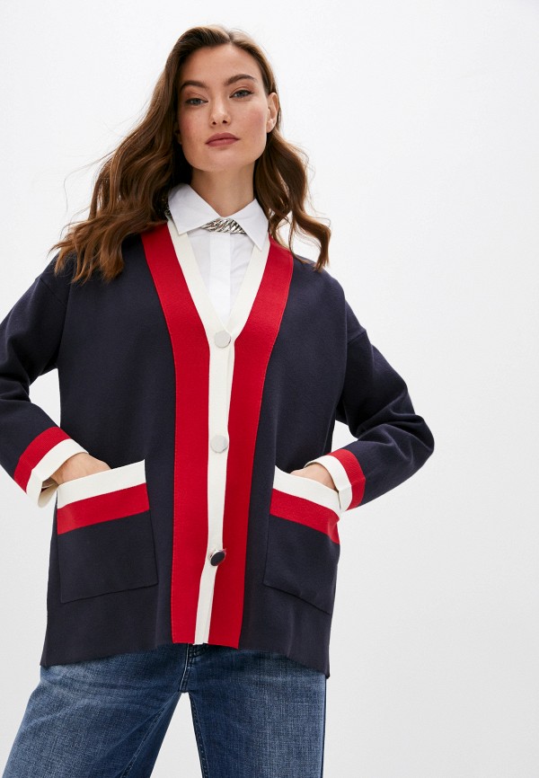 

Кардиган Twinset Milano, Синий, CAPSULE
