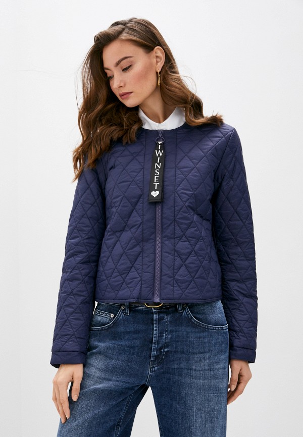 

Куртка утепленная Twinset Milano, Синий, U&B