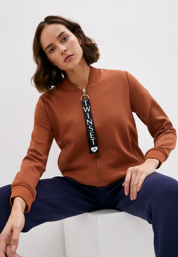 

Олимпийка Twinset Milano, Коричневый, Twinset Milano TW008EWKHMM8
