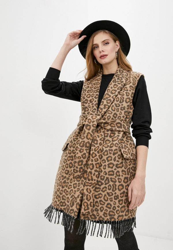 

Жилет Twinset Milano, Коричневый, Twinset Milano TW008EWKPYZ2