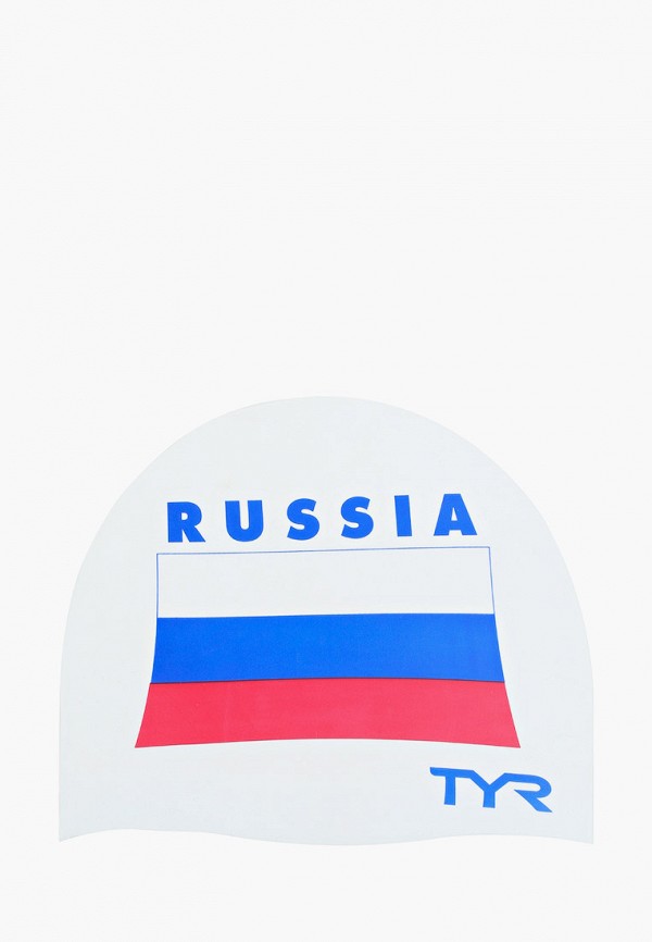 

Шапочка для плавания TYR, Белый, RUSSIA SWIM CAP