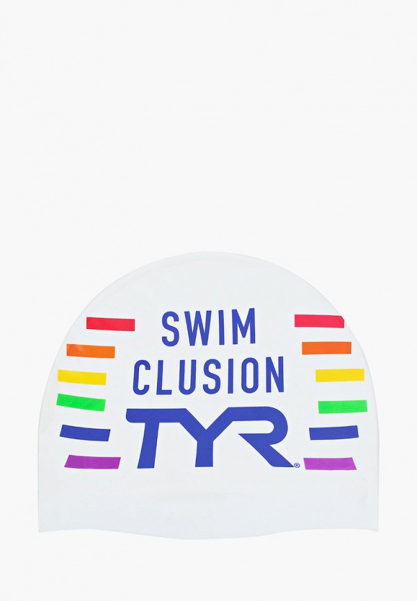 

Шапочка для плавания TYR, Белый, CLUSION SWIM CAP