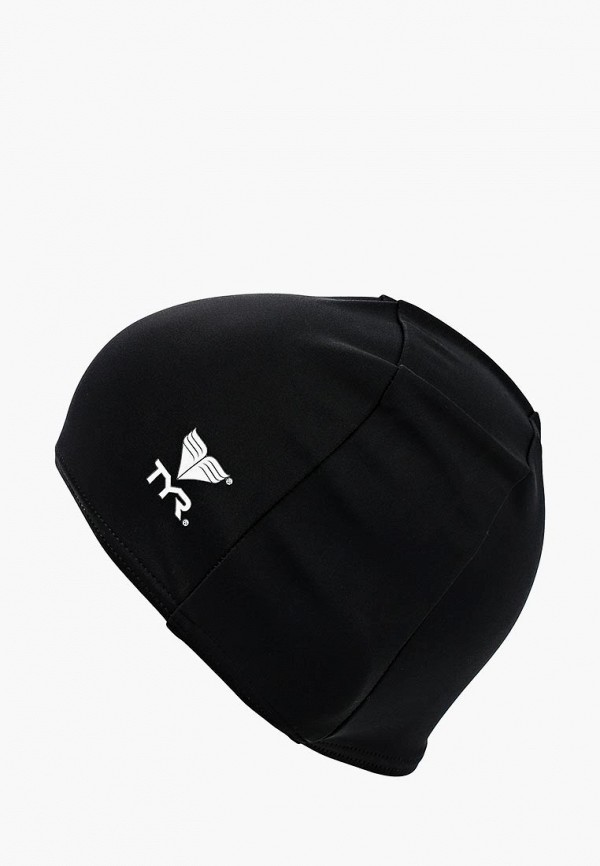 

Шапочка для плавания TYR, Черный, Solid Lycra Cap