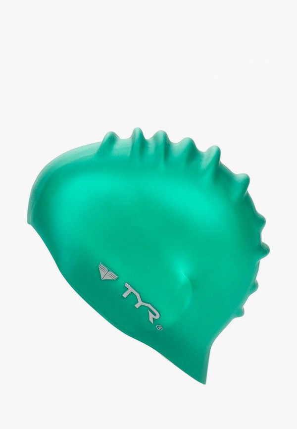 

Шапочка для плавания TYR, Зеленый, Wrinkle Free Silicone Cap