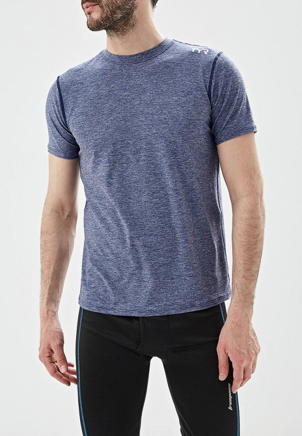 

Футболка спортивная TYR, Фиолетовый, Men's Vista Short Sleev Rashguard