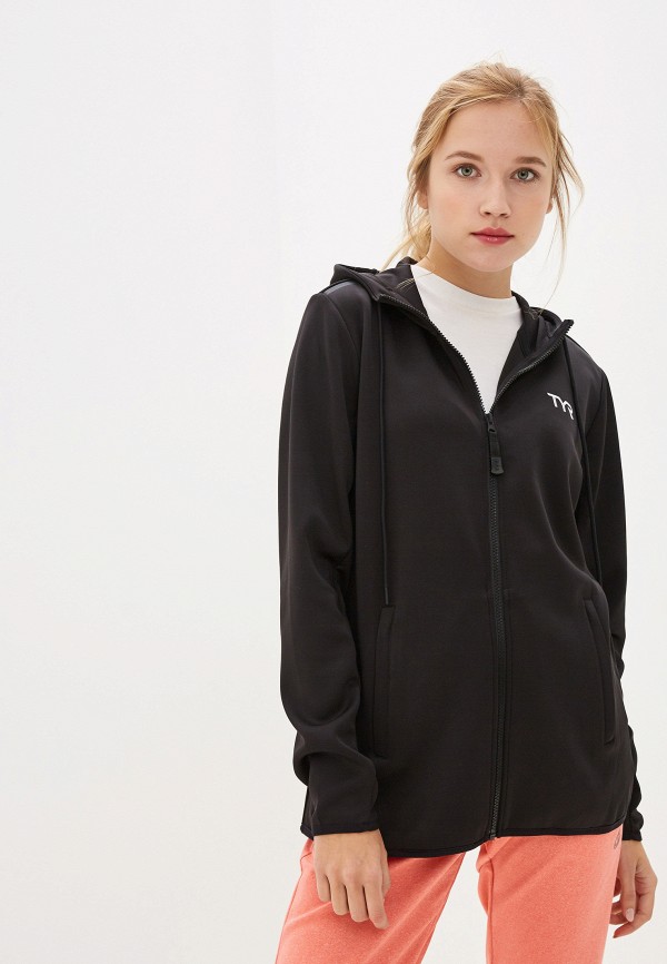 

Толстовка TYR, Черный, WMNS TEAM ZIP HOODIE