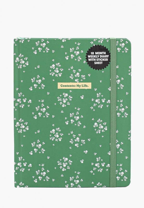 

Ежедневник Typo, Зеленый, 2020 21 Essential 18 Month Diary