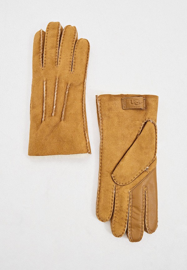 

Перчатки UGG, Коричневый, touchscreen