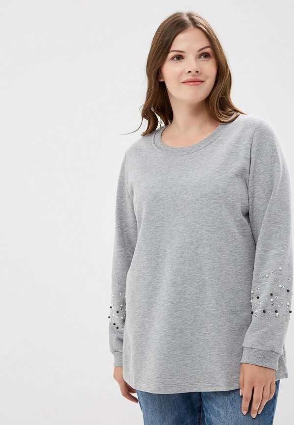 

Свитшот Ulla Popken, Серый, Ulla Popken UL002EWCCWZ3