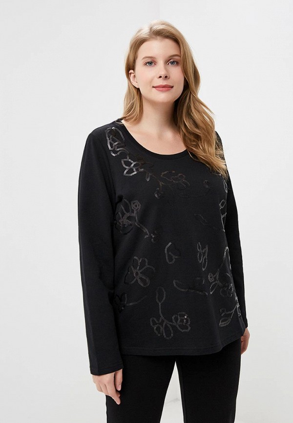 

Свитшот Ulla Popken, Ulla Popken UL002EWCCXE3, Черный