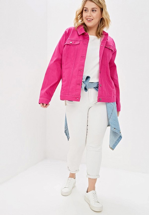 

Куртка Ulla Popken; Ulla Popken UL002EWEBWN1, Розовый