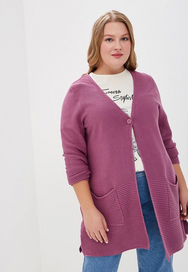 

Кардиган Ulla Popken, Ulla Popken UL002EWEBWW7, Розовый
