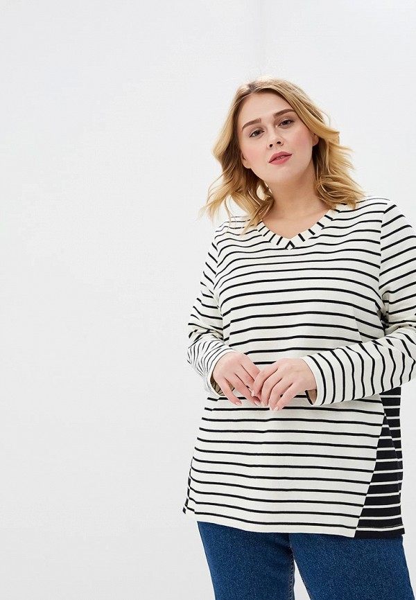 

Лонгслив Ulla Popken, Ulla Popken UL002EWEBWY3, Белый
