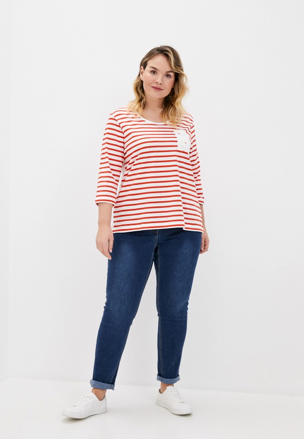 

Лонгслив Ulla Popken, Красный, Ulla Popken UL002EWHSEM8