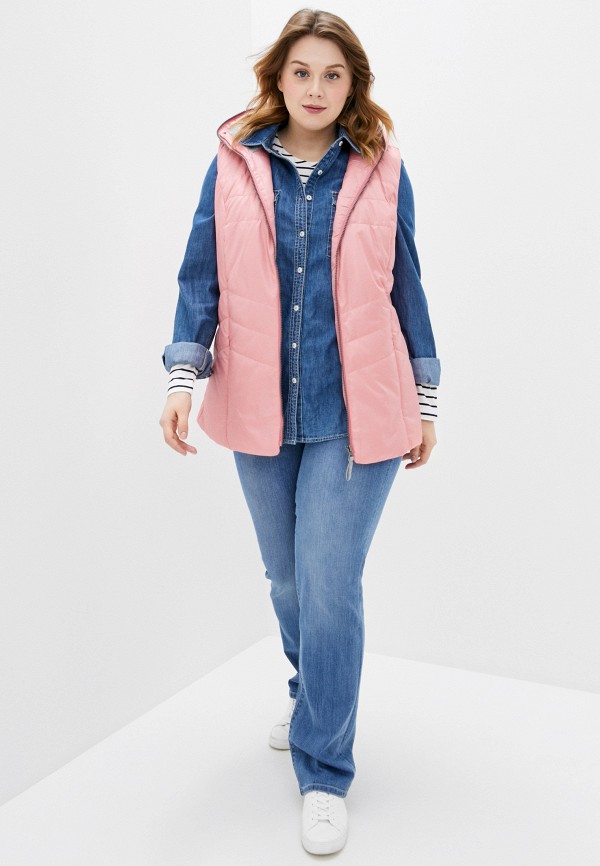 

Жилет утепленный Ulla Popken, Розовый, Ulla Popken UL002EWHSEN3