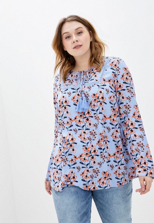 

Блуза Ulla Popken, Голубой, Ulla Popken UL002EWHSEP1