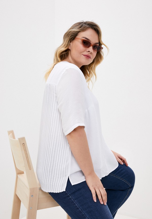 

Блуза Ulla Popken, Белый, Ulla Popken UL002EWHSEW9