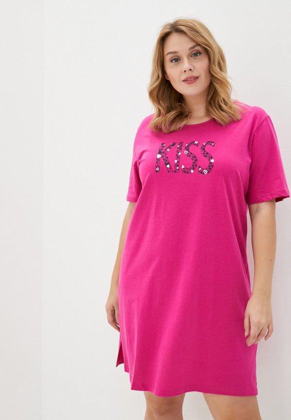 

Платье домашнее Ulla Popken, Розовый, Ulla Popken UL002EWKHVW1
