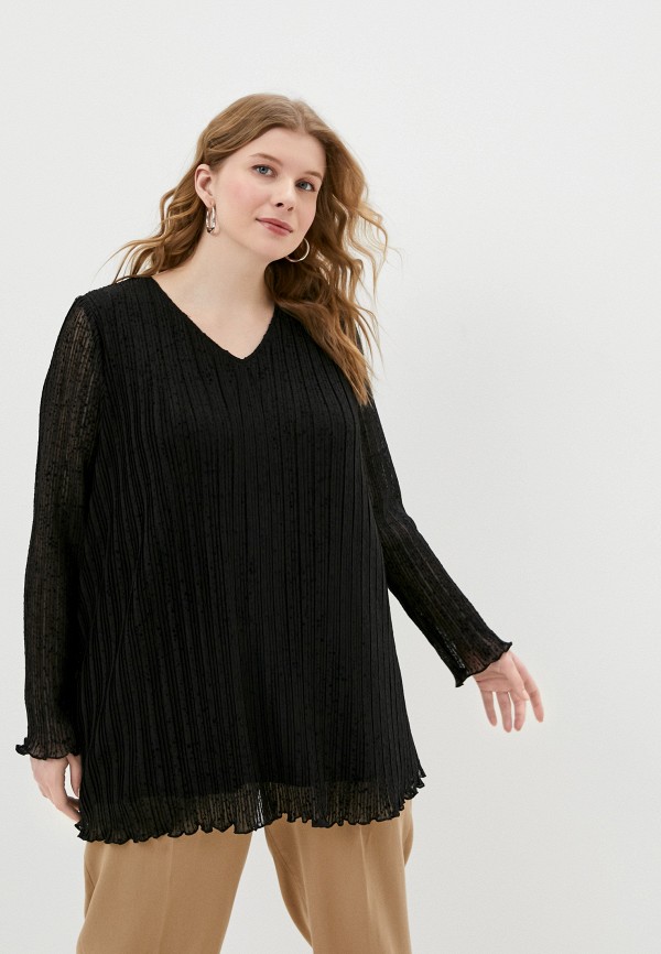 

Блуза Ulla Popken, Черный, Ulla Popken UL002EWMFRL8