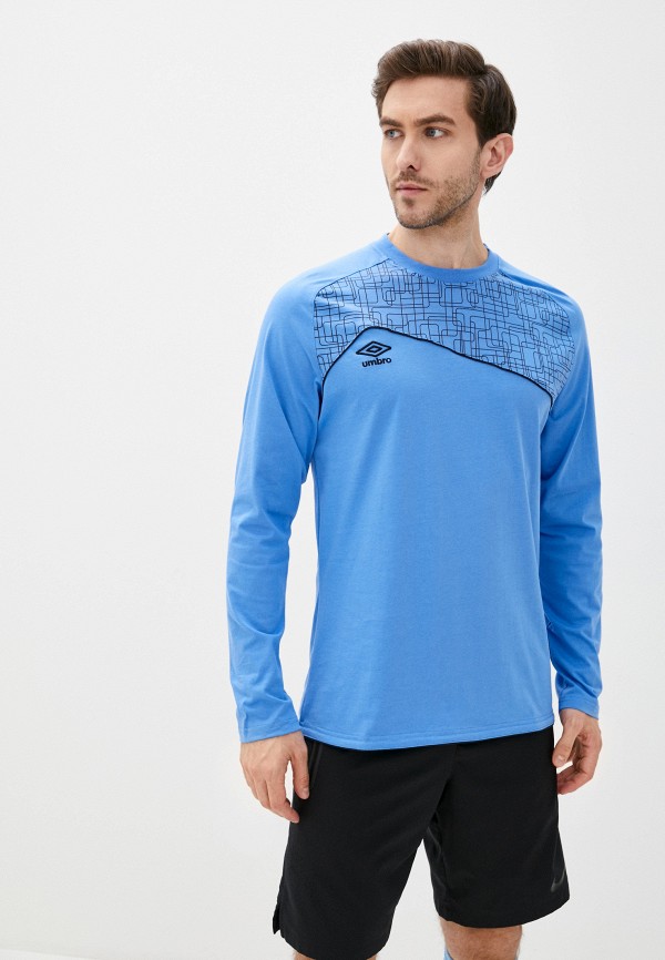 

Лонгслив спортивный Umbro, Синий, PRODIGY LS TEE
