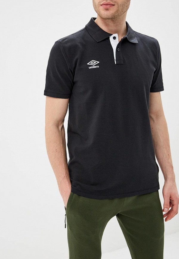 

Поло Umbro, FW PIQUE POLO, Черный