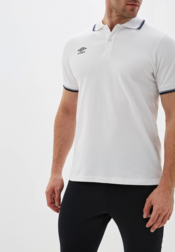 

Поло Umbro, Белый, 2-STRIPE PIQUE POLO