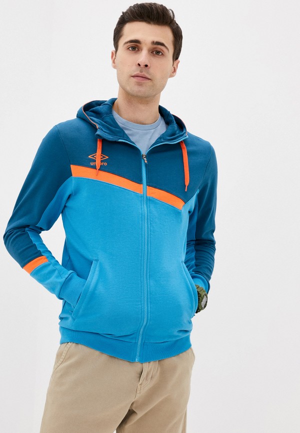 

Толстовка Umbro, Синий, SL FULL ZIP HOODED TOP